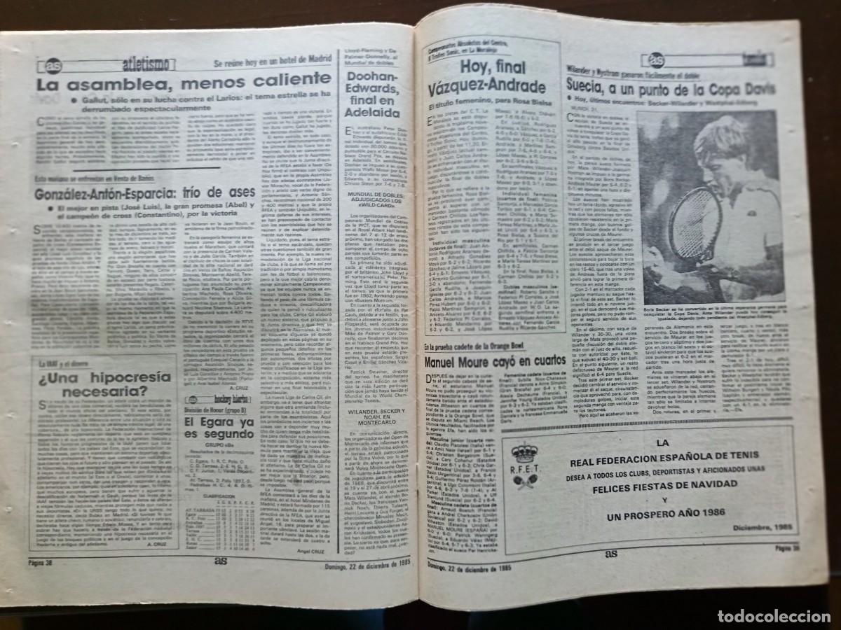 Coleccionismo deportivo: AS-N&Uacute;MERO- 5661- 1985 - Foto 11