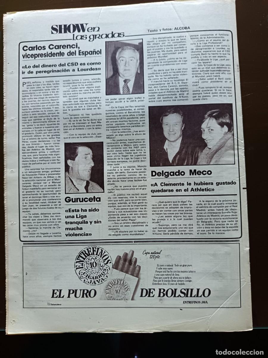 Coleccionismo deportivo: AS-N&Uacute;MERO- 5732- 1986 - Foto 12