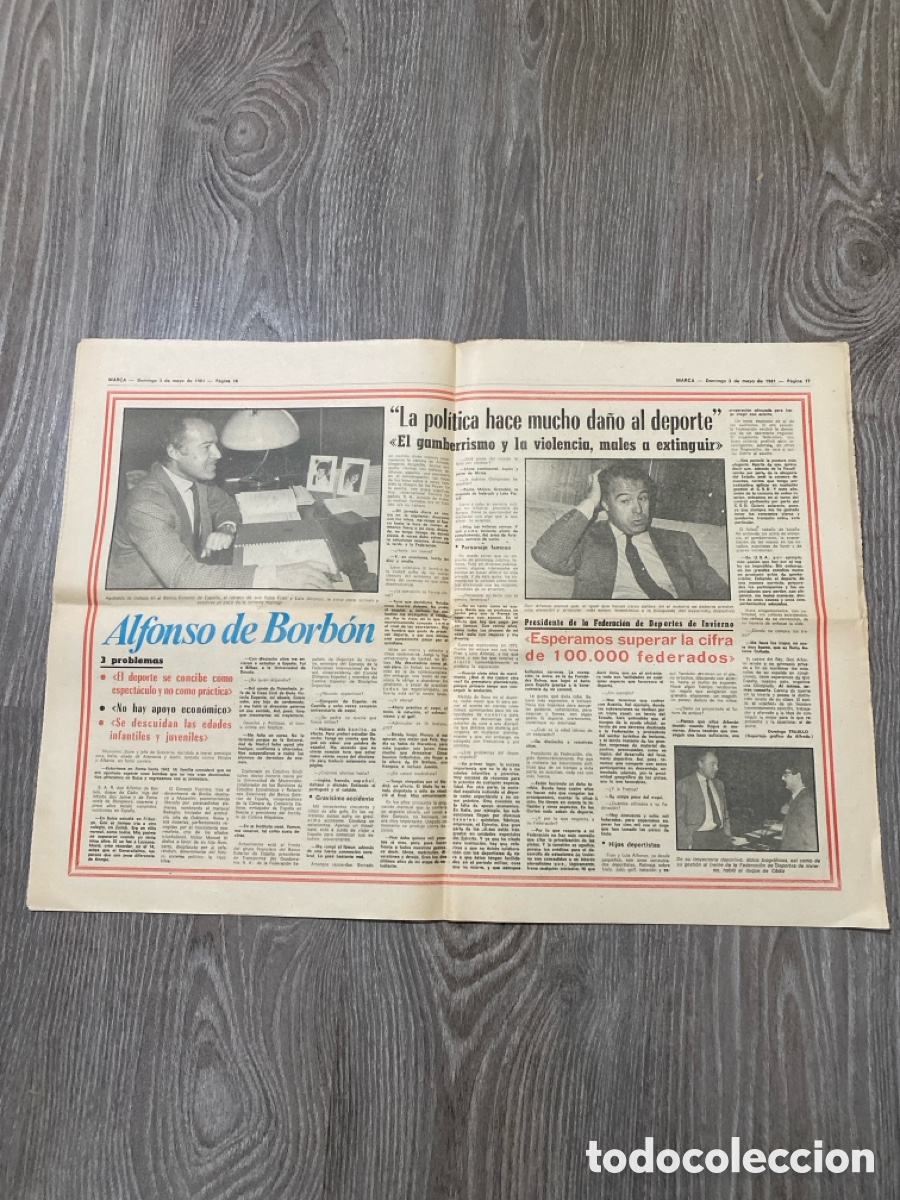 Coleccionismo deportivo: Marca 3 de mayo de 1981 - Foto 4