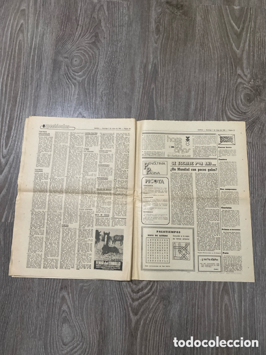 Coleccionismo deportivo: Marca 3 de mayo de 1981 - Foto 5