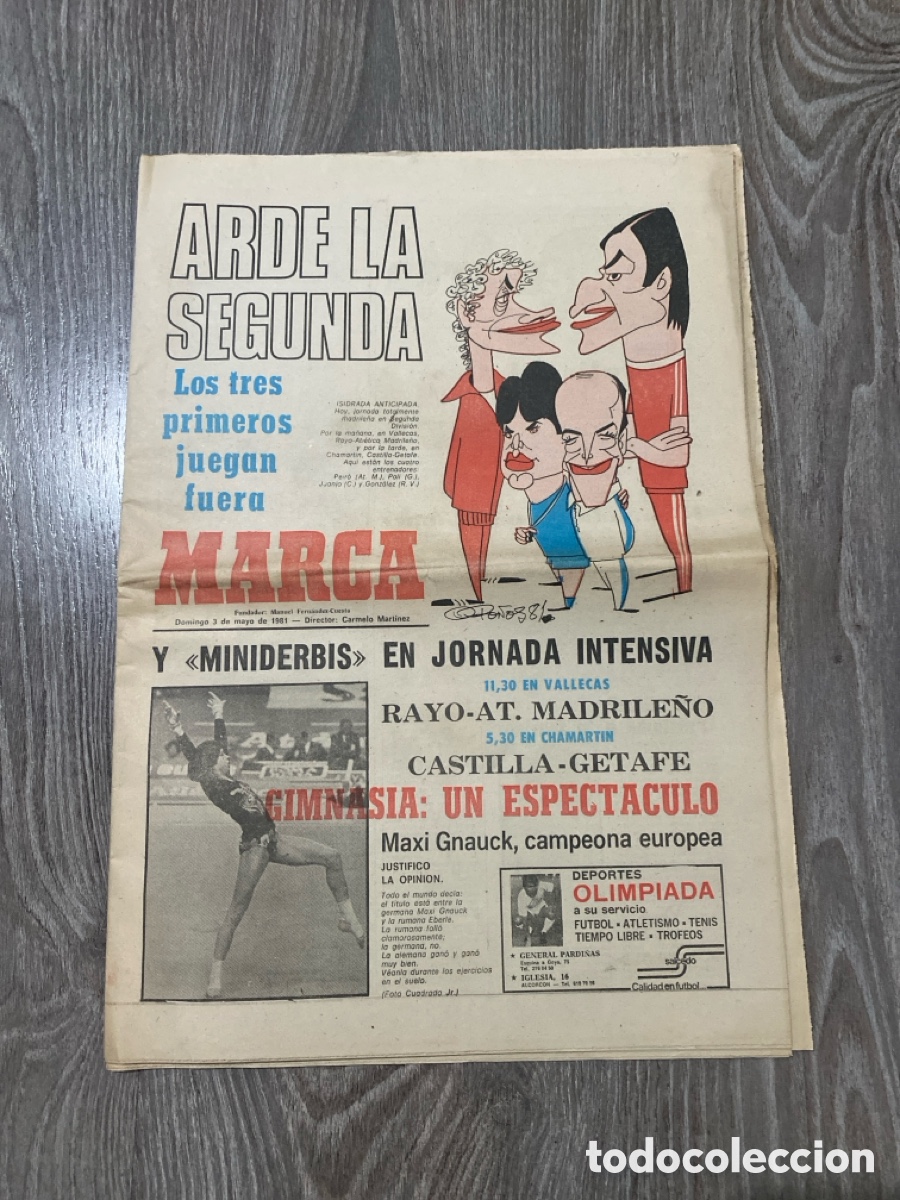 Coleccionismo deportivo: Marca 3 de mayo de 1981 - Foto 1