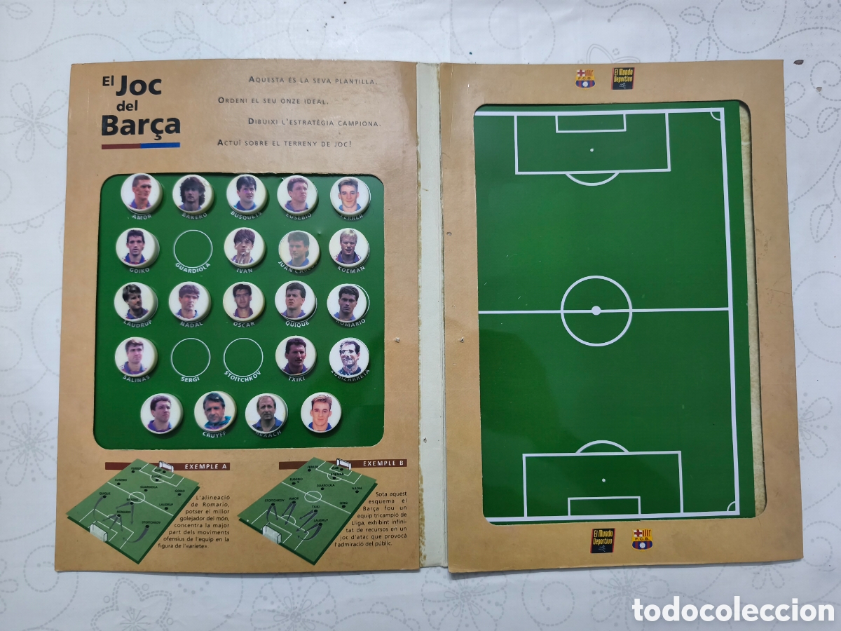 Coleccionismo deportivo: EL JOC DEL BAR&Ccedil;A 1994 - Foto 2