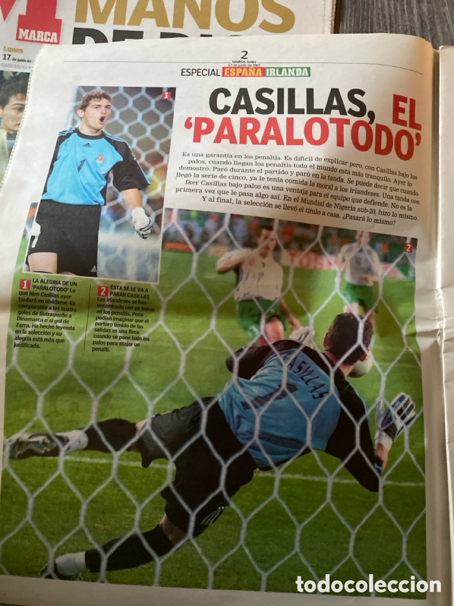 Coleccionismo deportivo: Diario marca 17 de Junio de 2002 - Foto 4