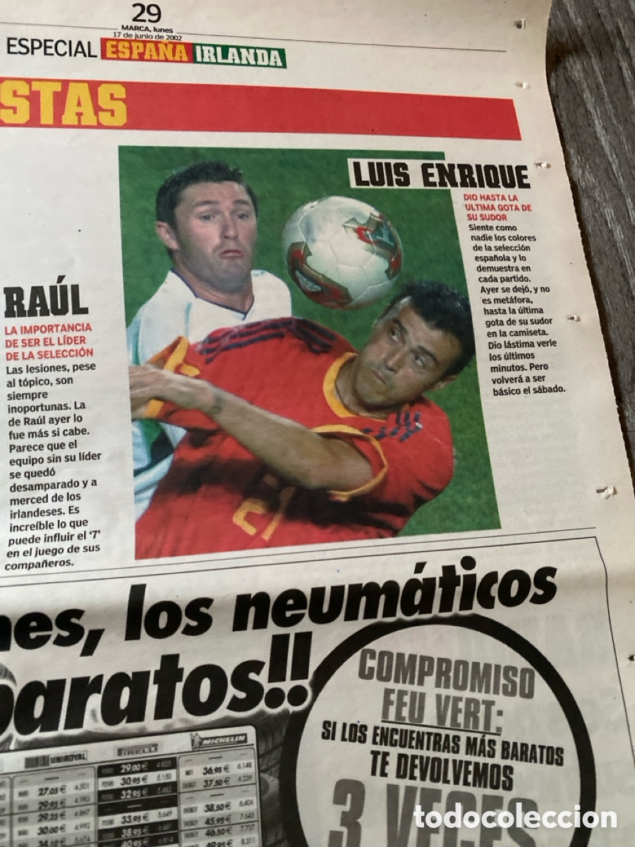 Coleccionismo deportivo: Diario marca 17 de Junio de 2002 - Foto 5
