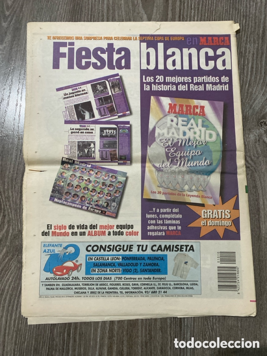 Coleccionismo deportivo: Diario MARCA s&eacute;ptima! - Foto 2