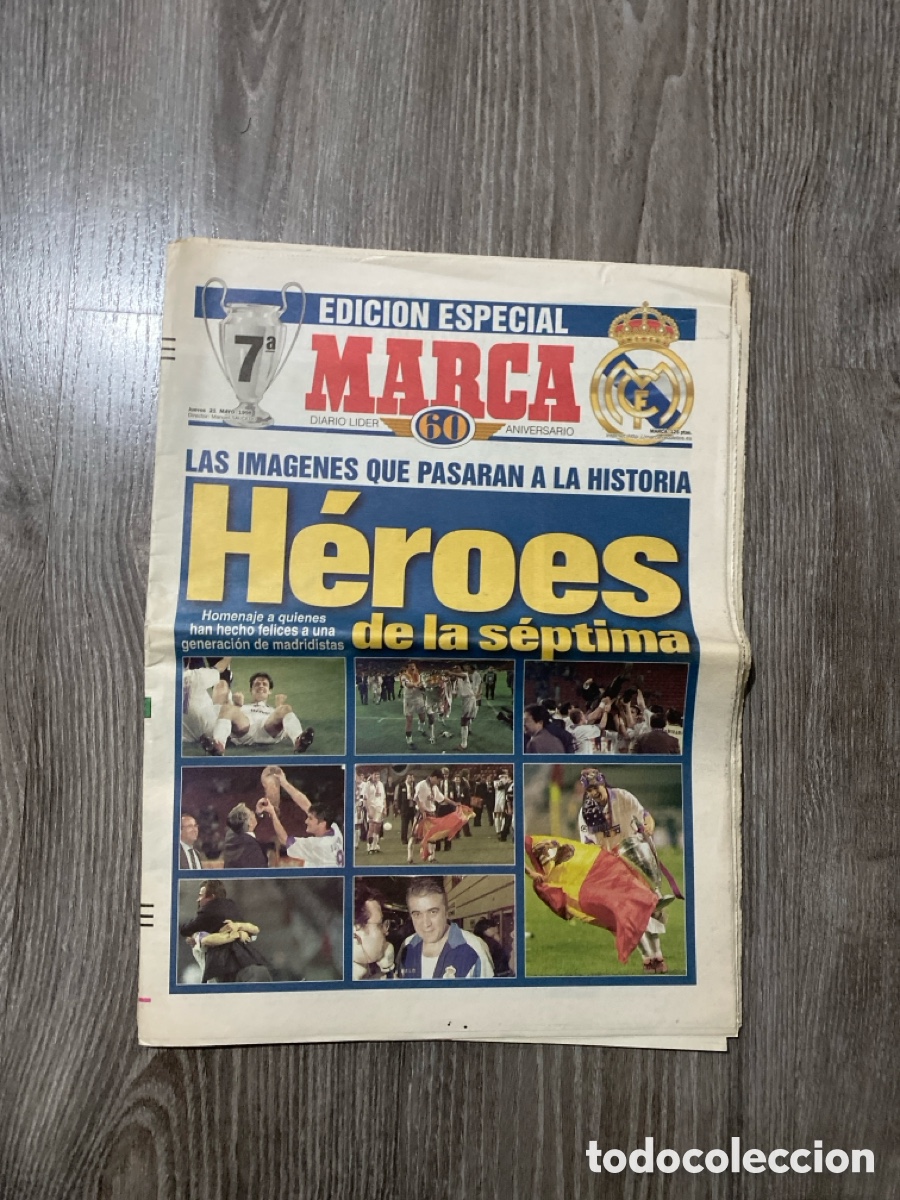 Coleccionismo deportivo: Diario MARCA s&eacute;ptima! - Foto 3