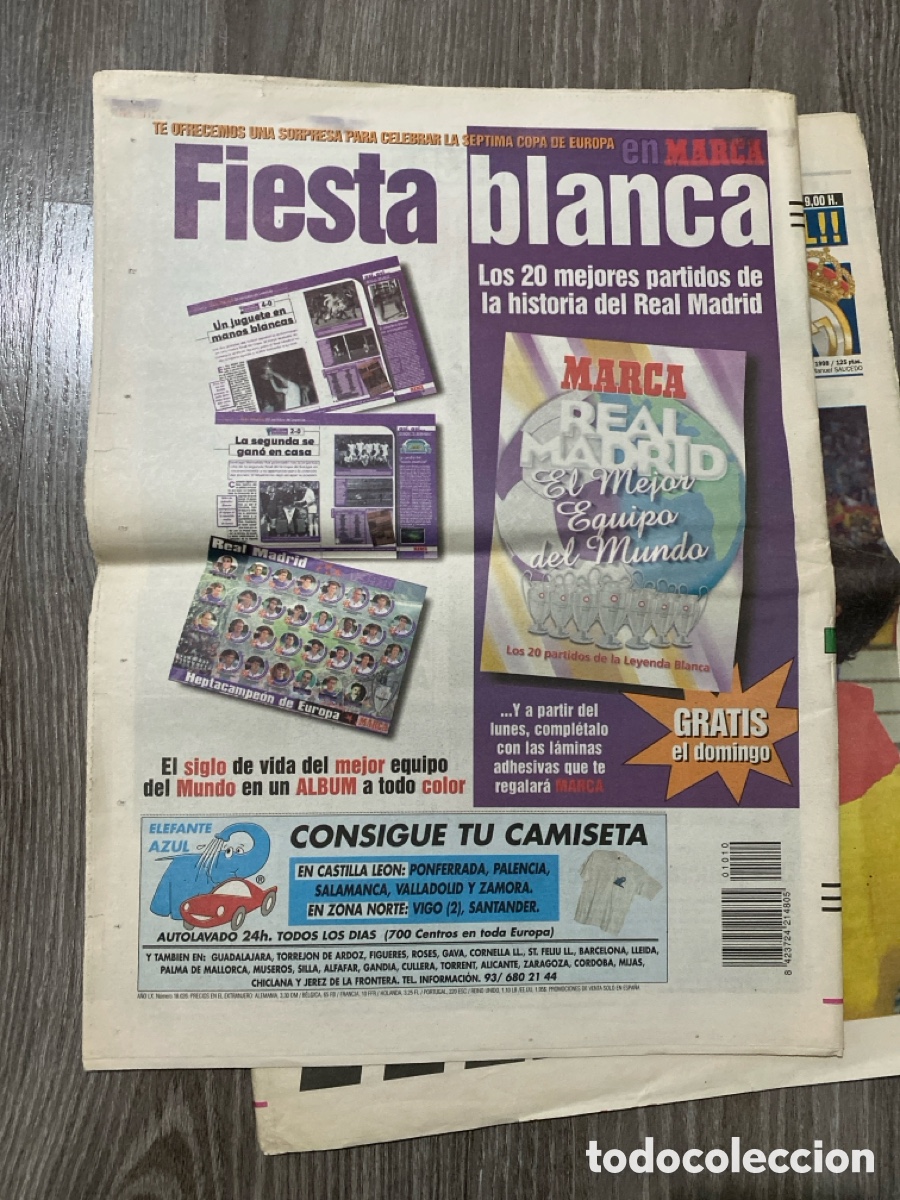 Coleccionismo deportivo: Diario MARCA s&eacute;ptima! - Foto 4