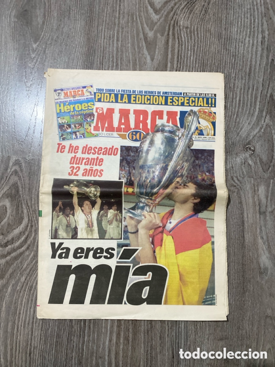 Coleccionismo deportivo: Diario MARCA s&eacute;ptima! - Foto 1