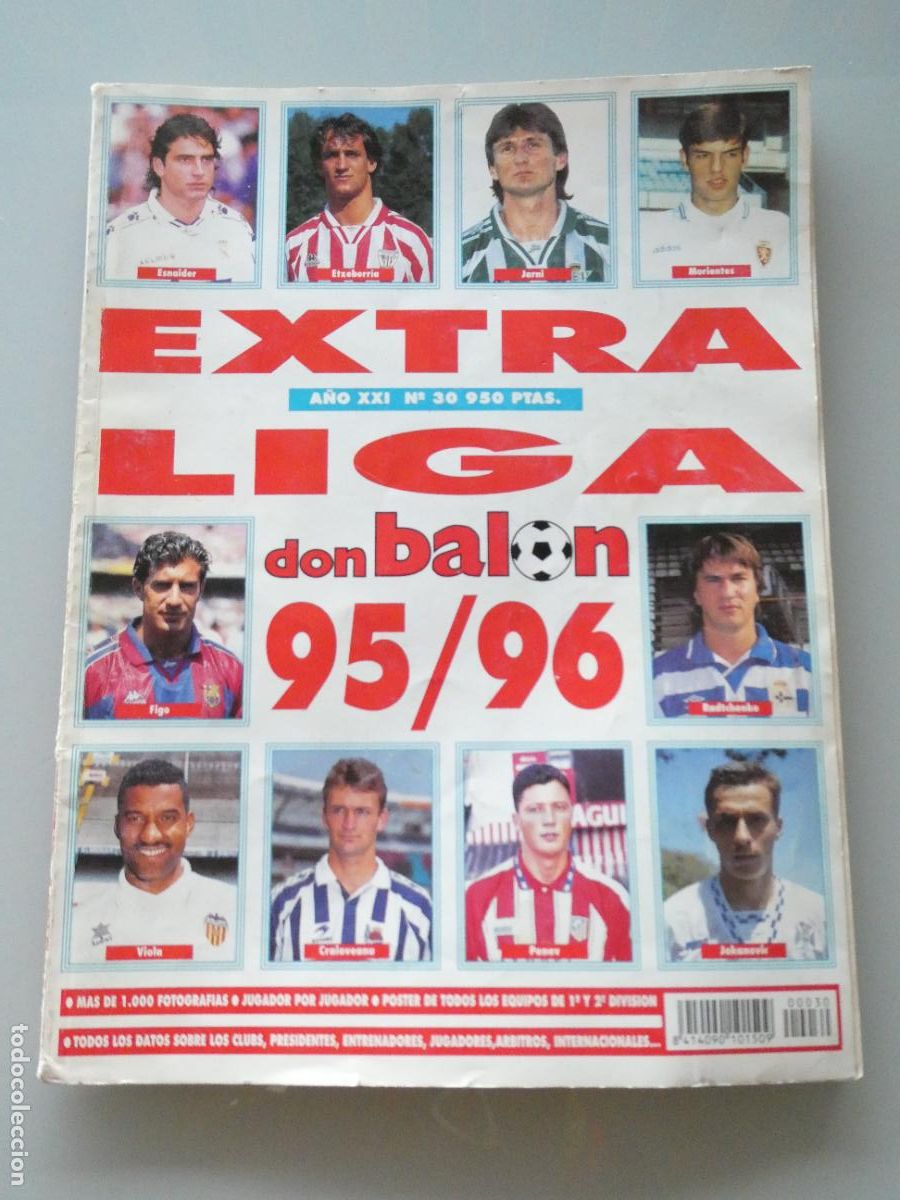 Coleccionismo deportivo: REVISTA DON BAL&Oacute;N EXTRA LIGA 95 96 1995 1996 TIPO &Aacute;LBUM 1&ordf; Y 2&ordf;. 400GR