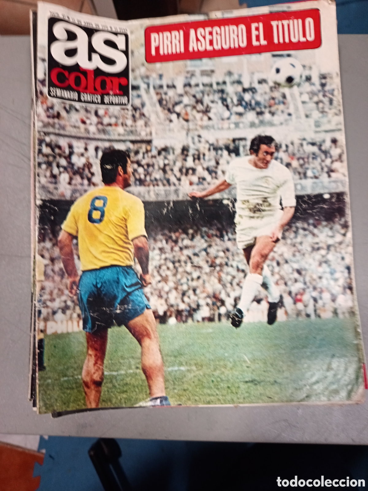 Coleccionismo deportivo: REVISTA AS COLOR N&ordm; 47 POSTER CENTRAL Racing de Ferrol