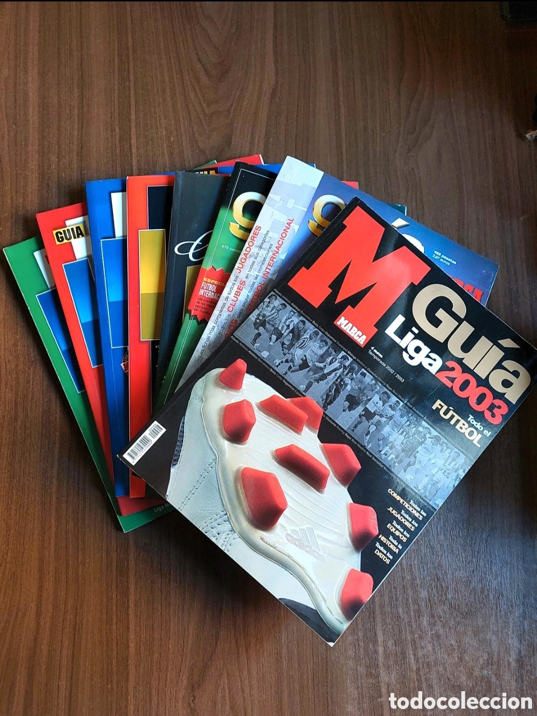 Coleccionismo deportivo: 8 gu&iacute;as Marca de la Liga