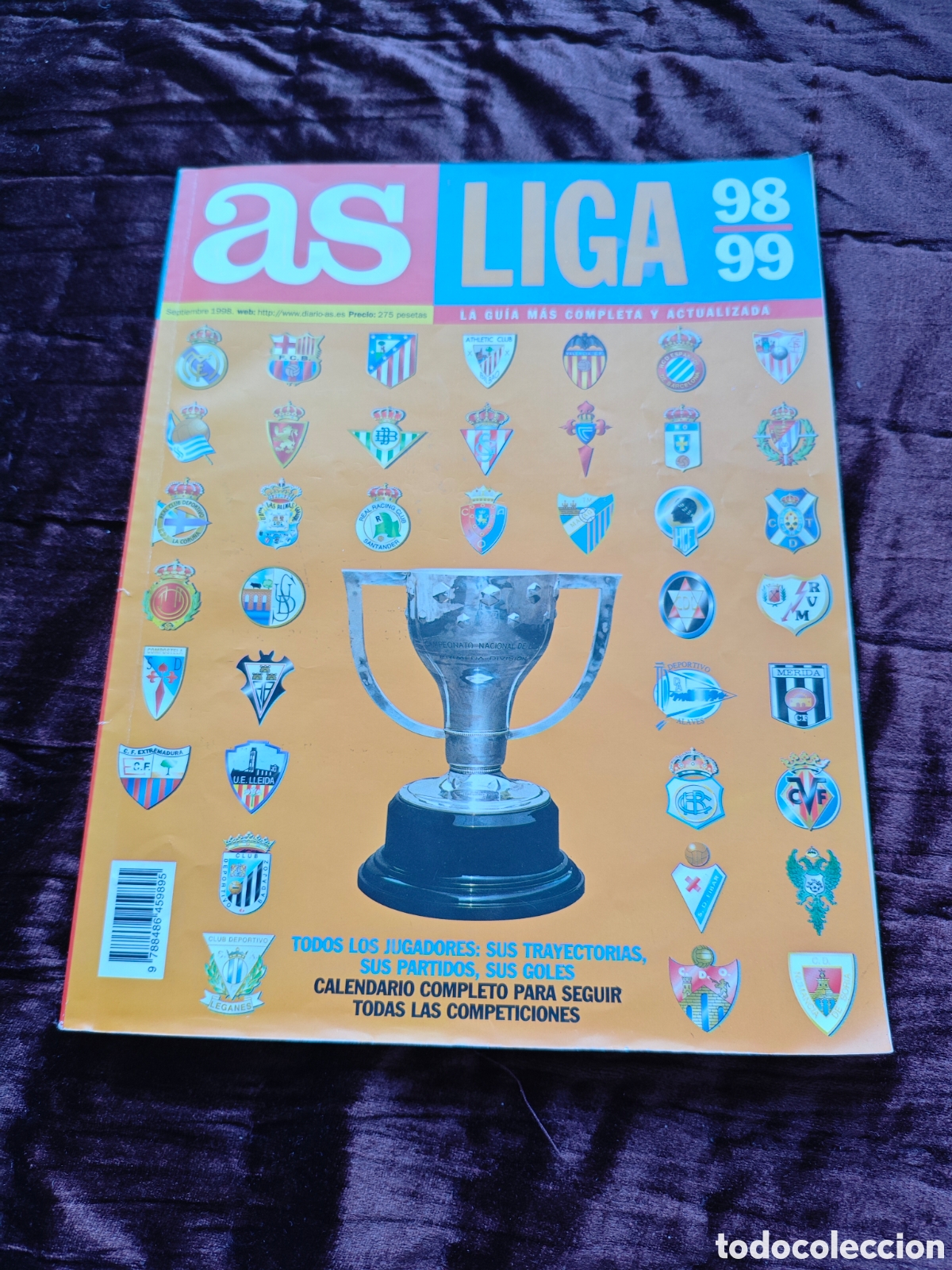 Coleccionismo deportivo: REVISTA EXTRA DIARIO AS GUIA LIGA 98-99 - ESPECIAL TEMPORADA 1998/1999