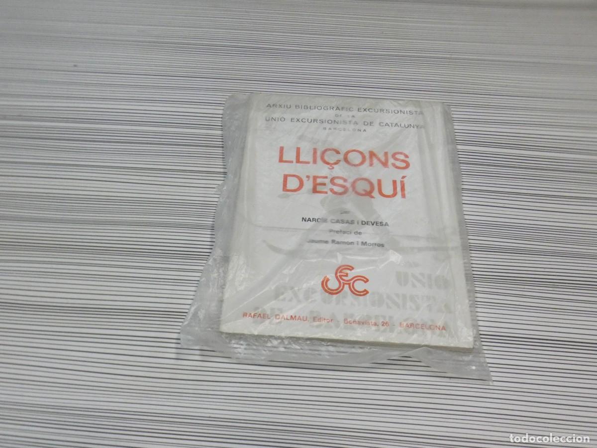 Sports collectibles: ARKANSAS1980 LIBRO CATALAN LLICONS SKI ESQUI CENTRE EXCURSIONISTA CATALUNYA