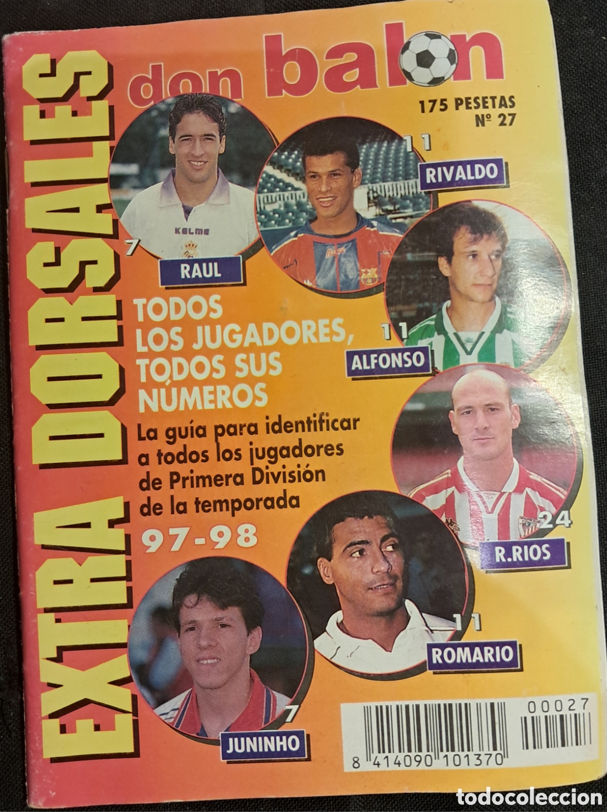 Coleccionismo deportivo: Calend&aacute;rio de Jogos Don Balon de La Liga, &Eacute;poca 97/98