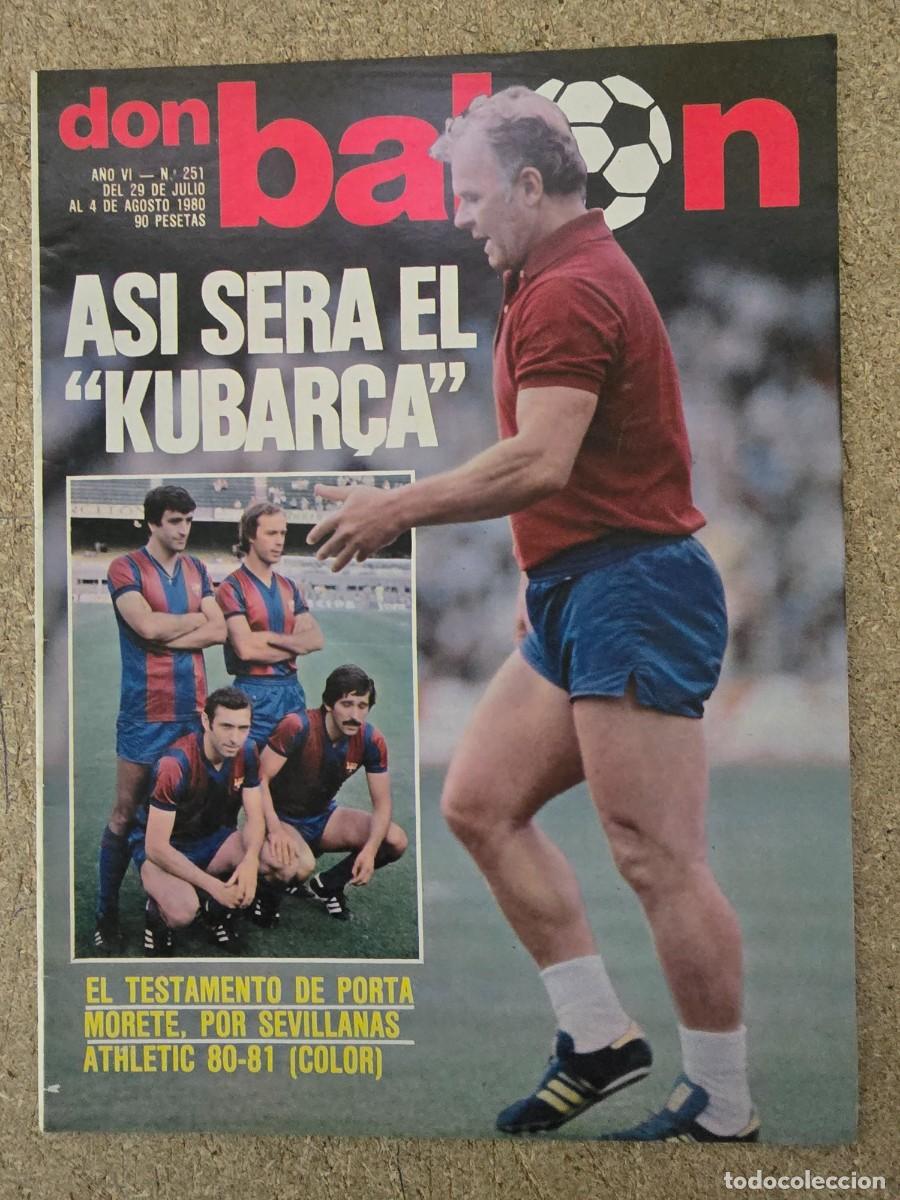 Coleccionismo deportivo: Don Balon 251.Julio 1980.