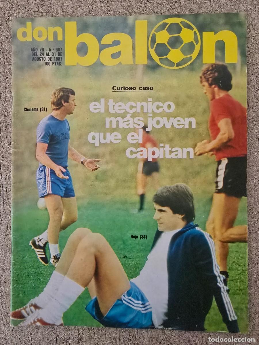 Coleccionismo deportivo: Don Balon 307.Agosto 1981 - Foto 1