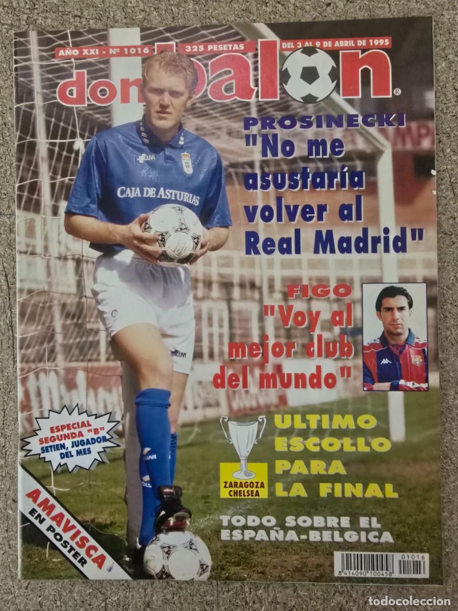 Coleccionismo deportivo: Don Balon 1016.Abril 1995.Prosinecki