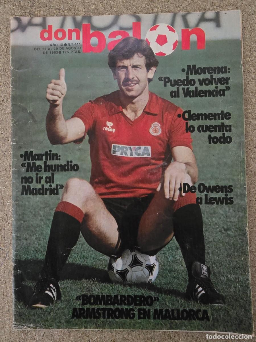 Coleccionismo deportivo: Don Balon 411.Agosto 1983 - Foto 1