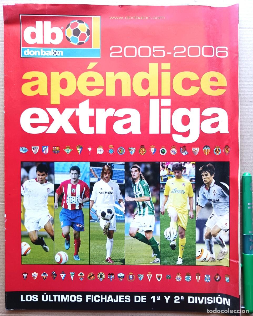 Coleccionismo deportivo: APENDICE 2005 2006 DON BALON EXTRA LIGA 05 06 REVISTA MAGAZINE RIVISTA ACTUALIZACION BUEN ESTADO R-0
