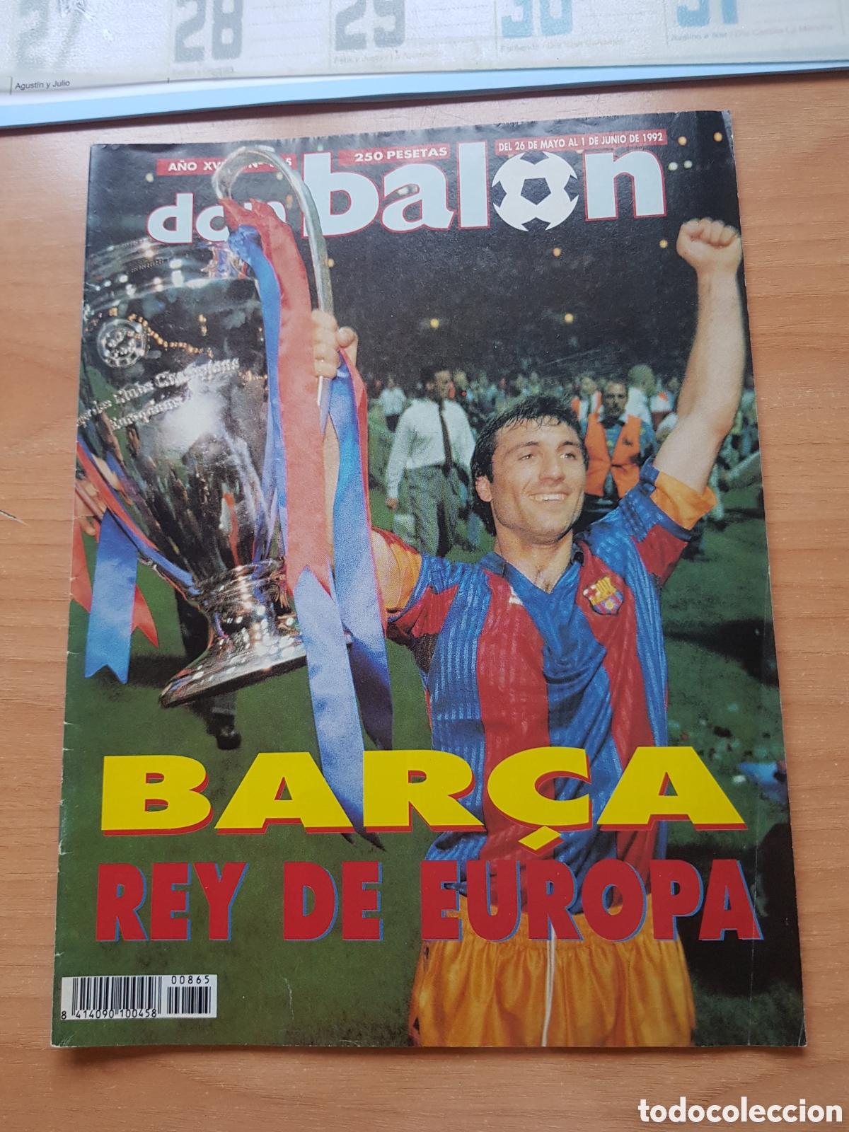 Coleccionismo deportivo: Revista Don Bal&oacute;n Especial Barcelona Campe&oacute;n de Europa 1992.