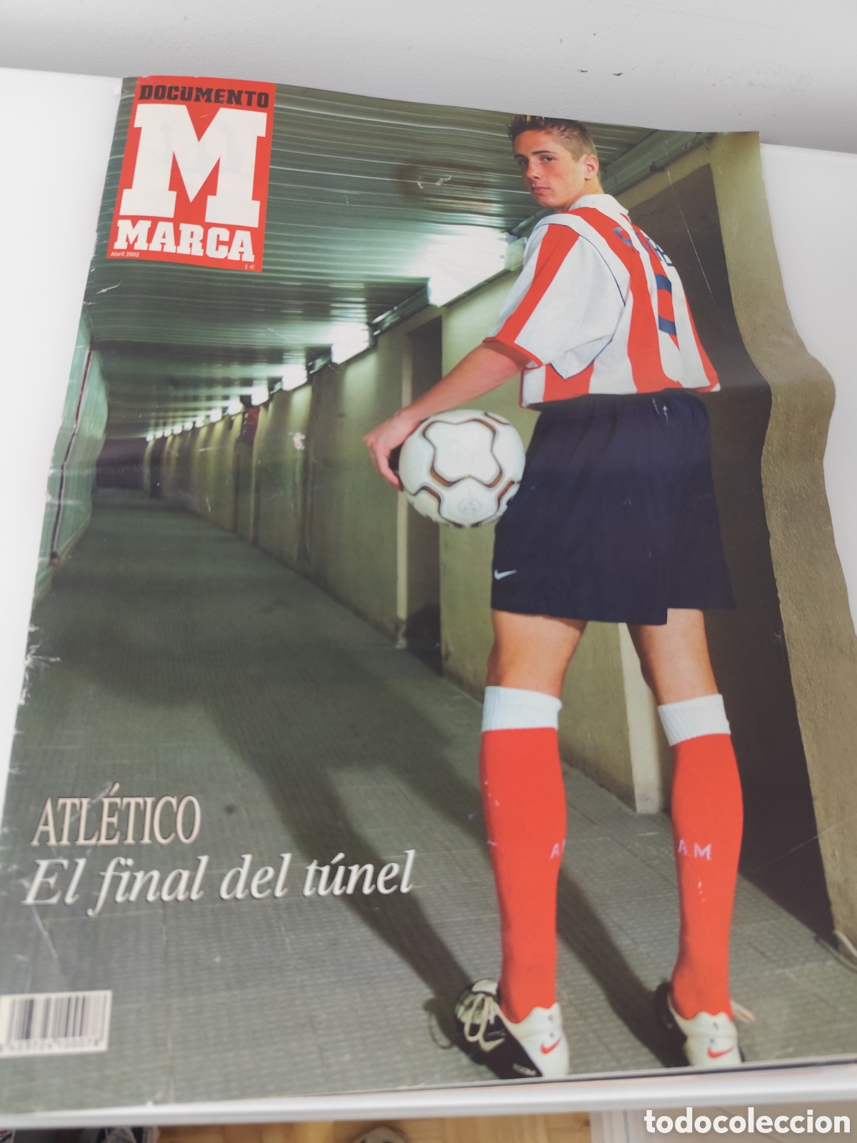 Colecionismo desportivo: DOCUMENTO MARCA ATL&Eacute;TICO MADRID EL FINAL DEL T&Uacute;NEL 2002 ASCENSO A PRIMERA. .