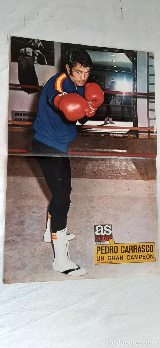 Coleccionismo deportivo: POSTER DE PEDRO CARRASCO.AS COLOR
