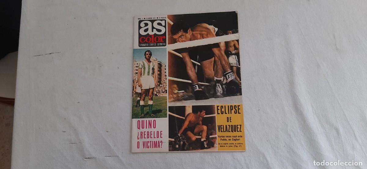 Coleccionismo deportivo: REVISTA AS COLOR.POSTER EQUIPO FUTBOL DE BURGOS