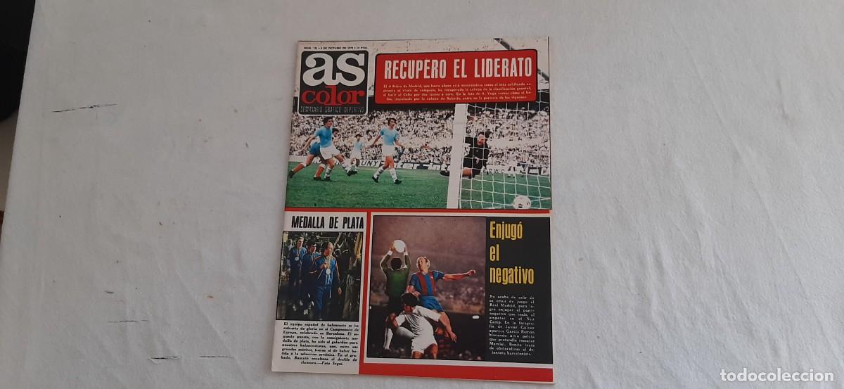 Coleccionismo deportivo: REVISTA AS COLOR.POSTER EQUIPO FUTBOL DE ELCHE