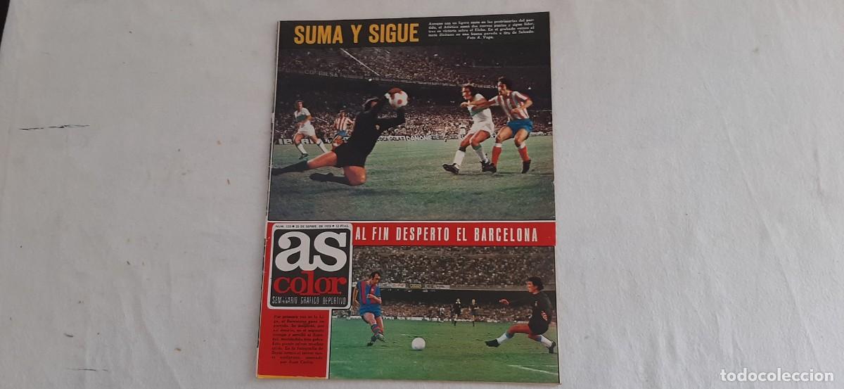 Coleccionismo deportivo: REVISTA AS COLOR.POSTER EQUIPO FUTBOL VALENCIA