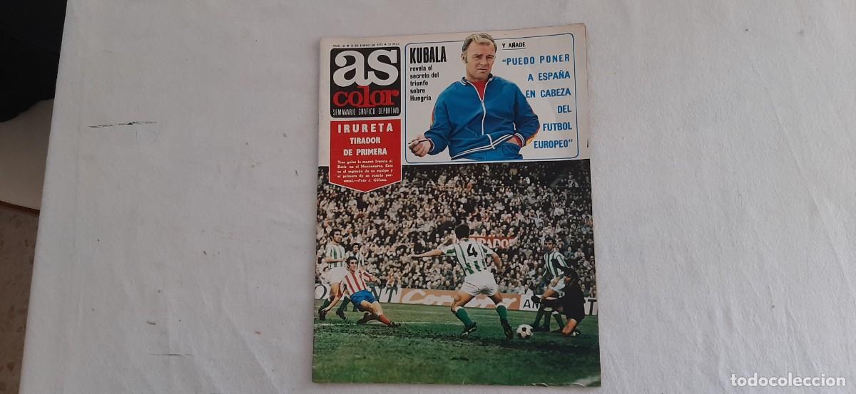 Coleccionismo deportivo: REVISTA AS COLOR.POSTER EQUIPO FUTBOL DE MALLORCA