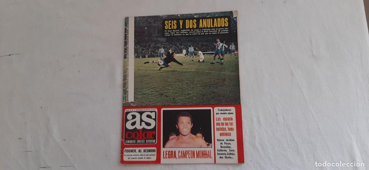 Coleccionismo deportivo: REVISTA AS COLOR.POSTER CLARAMUNT I