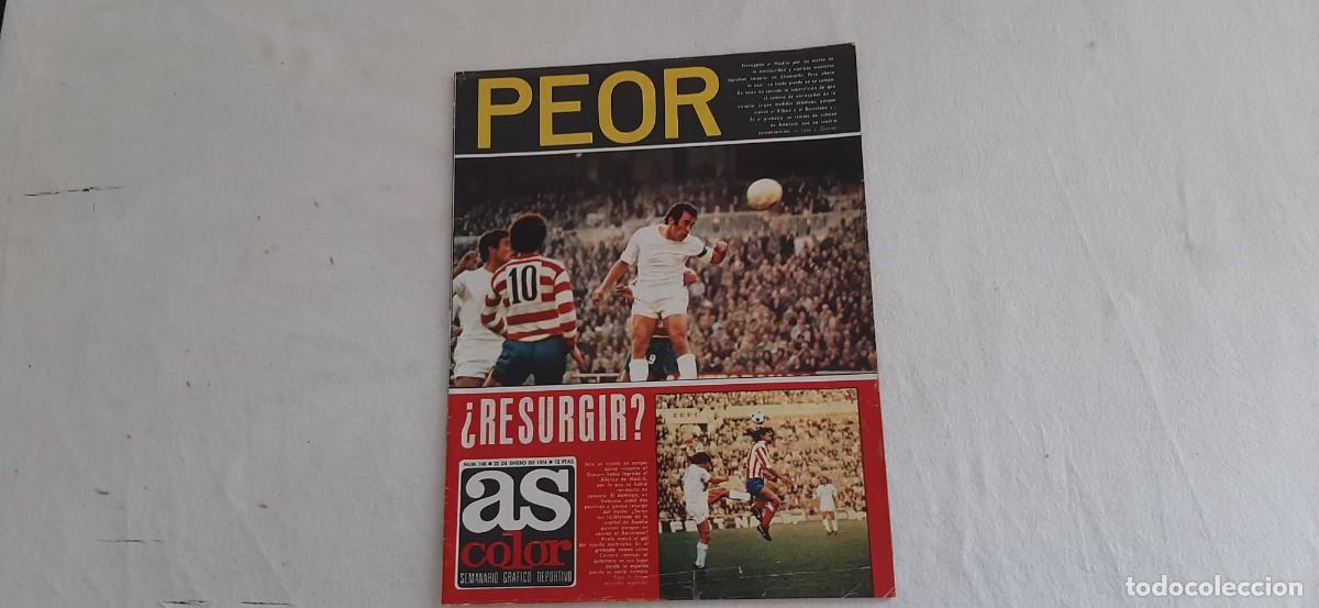 Coleccionismo deportivo: REVISTA AS COLOR.POSTER GITANO JIMENEZ