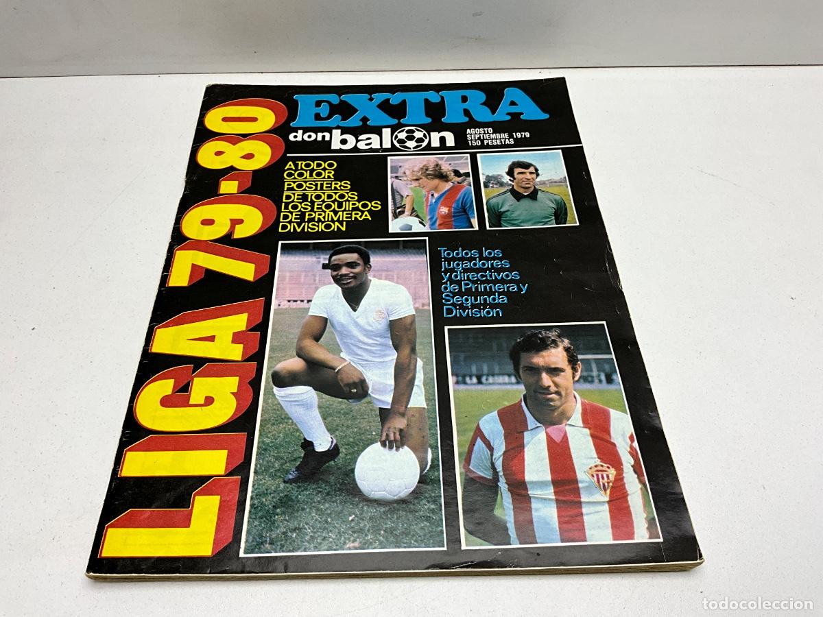 Coleccionismo deportivo: REVISTA EXTRA DON BAL&Oacute;N LIGA 79/80 - TODA LA LIGA - P&Oacute;STER CENTRAL REAL BETIS