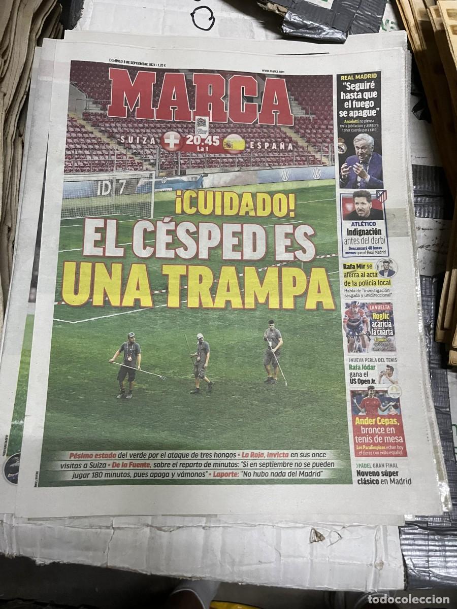 Coleccionismo deportivo: MARCA (8-9-2024) HOY SUIZA ESPA&Ntilde;A SELECCION ESPA&Ntilde;OLA