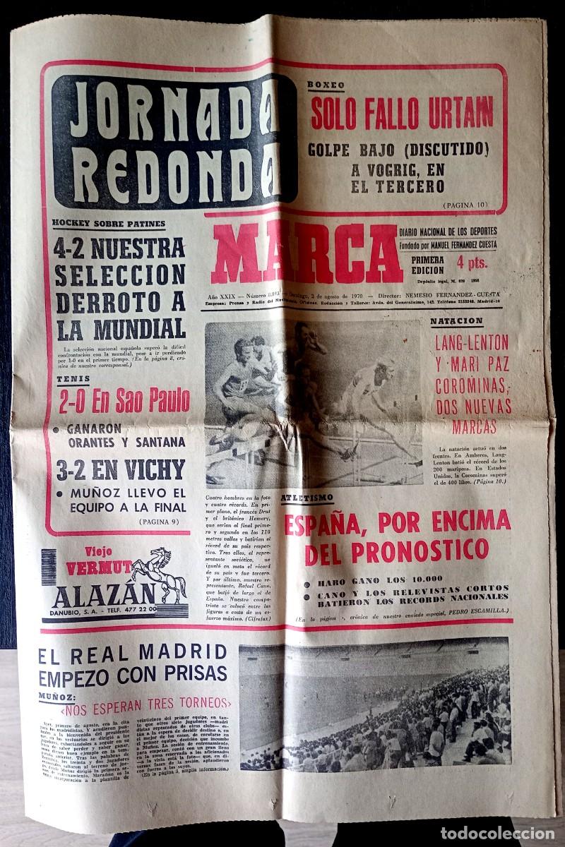 Collezionismo sportivo: Marca n&ordm; 8893 . 1970 . Urtain
