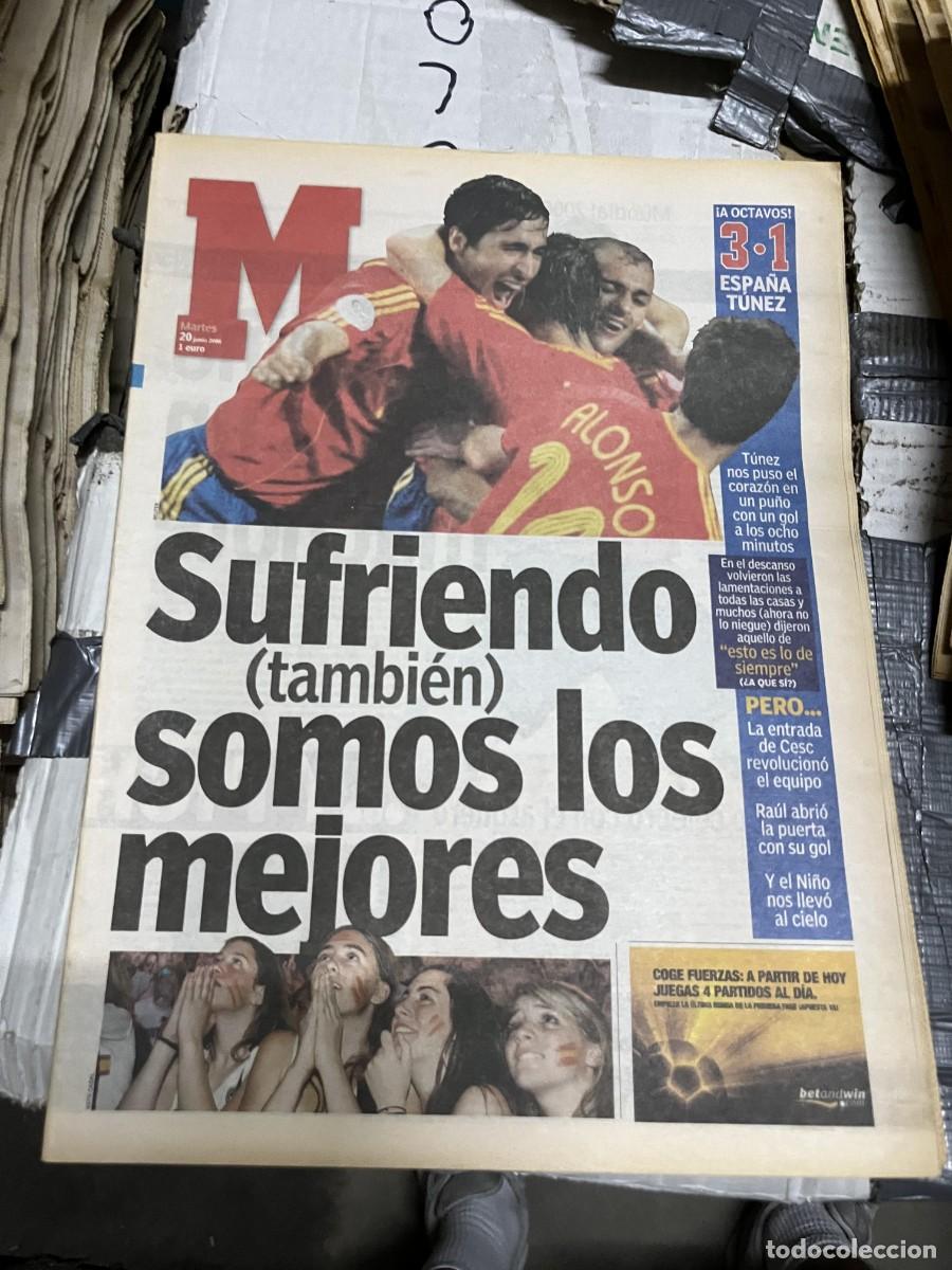 Sammelleidenschaft Sport: MARCA (20-6-2006) MUNDIAL ALEMANIA 2006 ESPA&Ntilde;A 3-1 TUNEZ SELECCION ESPA&Ntilde;OLA