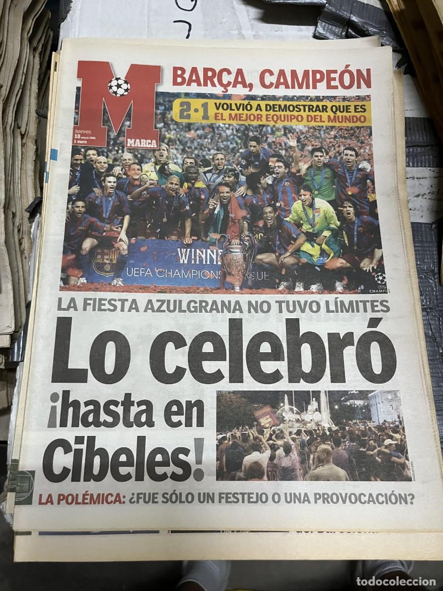 Coleccionismo deportivo: MARCA (18-5-2006) CAMPEON BARCELONA 2-1 ARSENAL FINAL UEFA CHAMPIONS LEAGUE