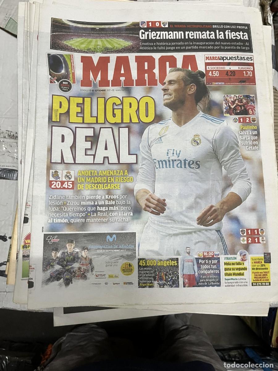 Sports collectibles: MARCA (17-9-2017) INAUGURACION ESTADIO WANDA METROPOLITANO ATLETICO MADRID 1-0 MALAGA