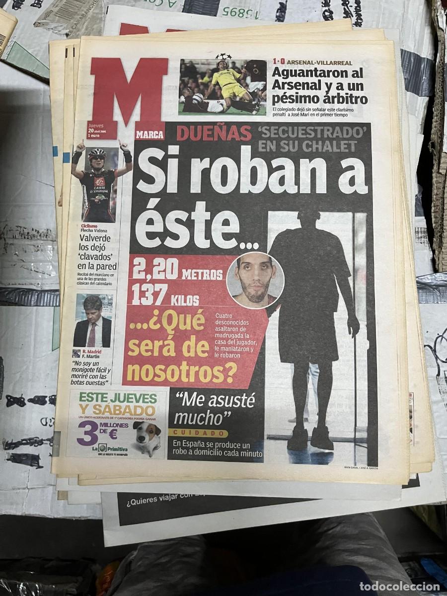 Sammelleidenschaft Sport: MARCA (20-4-2006) DUE&Ntilde;AS SECUESTRADO BARCELONA VALVERDE CICLISMO ARSENAL 1-0 VILLARREAL