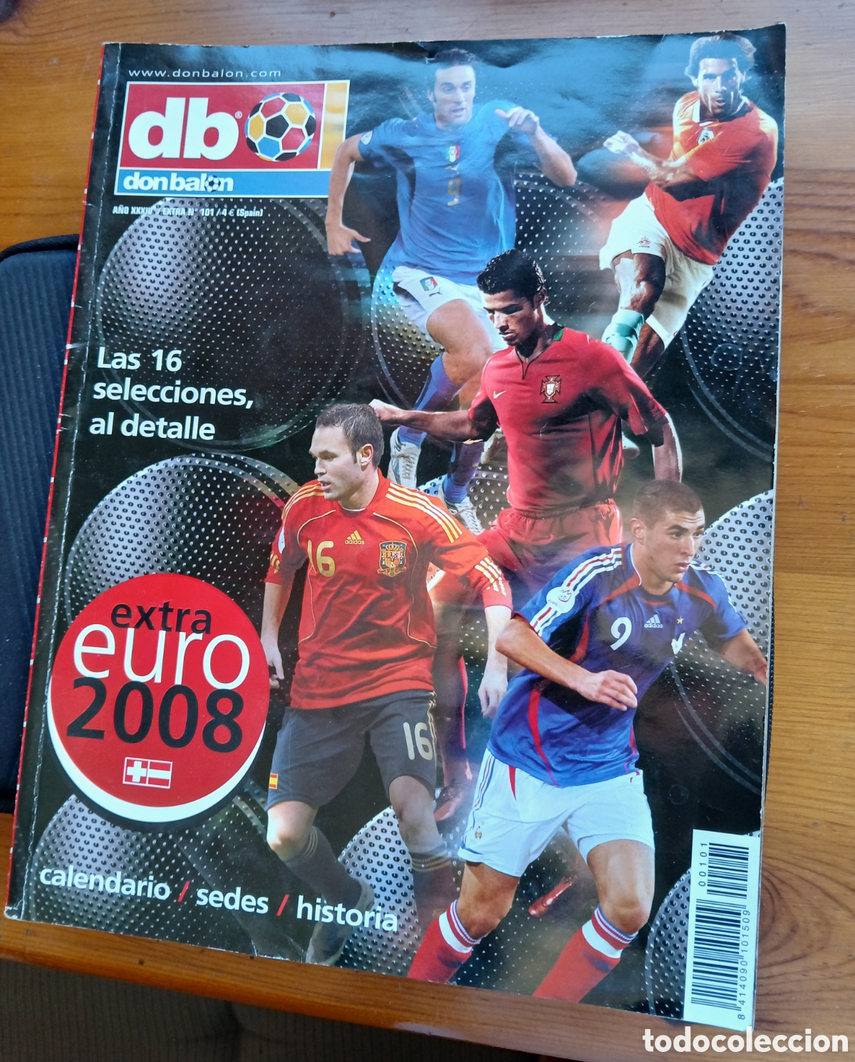 Sports collectibles: Don bal&oacute;n Extra euro 2008 Austria y Suiza