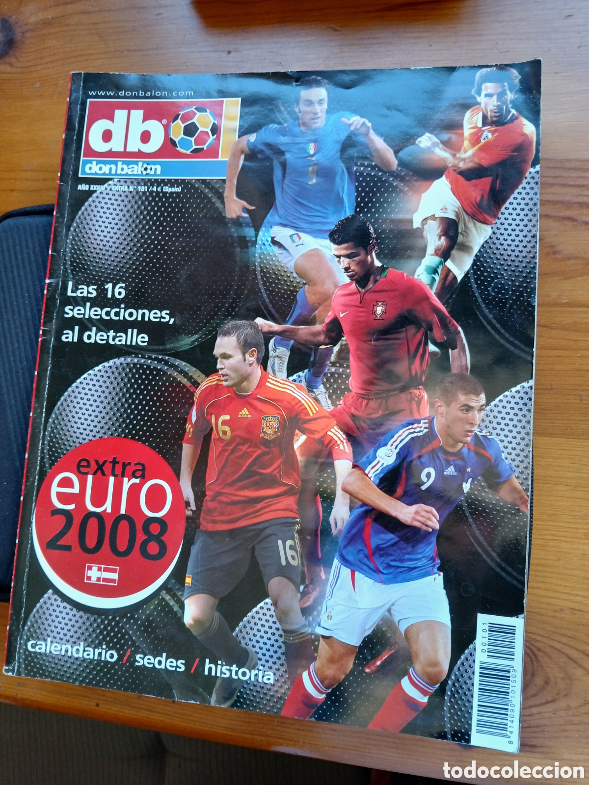 Coleccionismo deportivo: Don bal&oacute;n Extra euro 2008