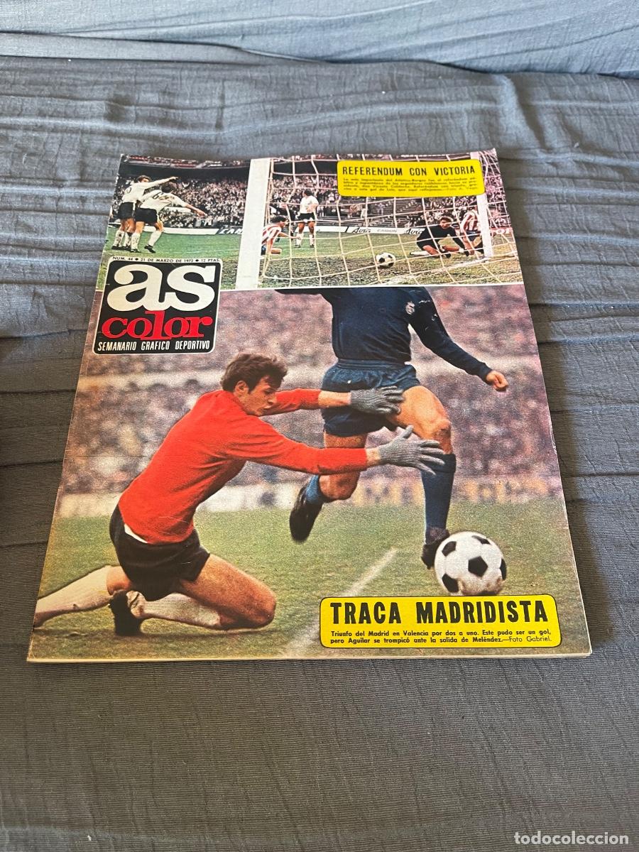 Coleccionismo deportivo: Revista as color n&uacute;mero 44 CON p&oacute;ster