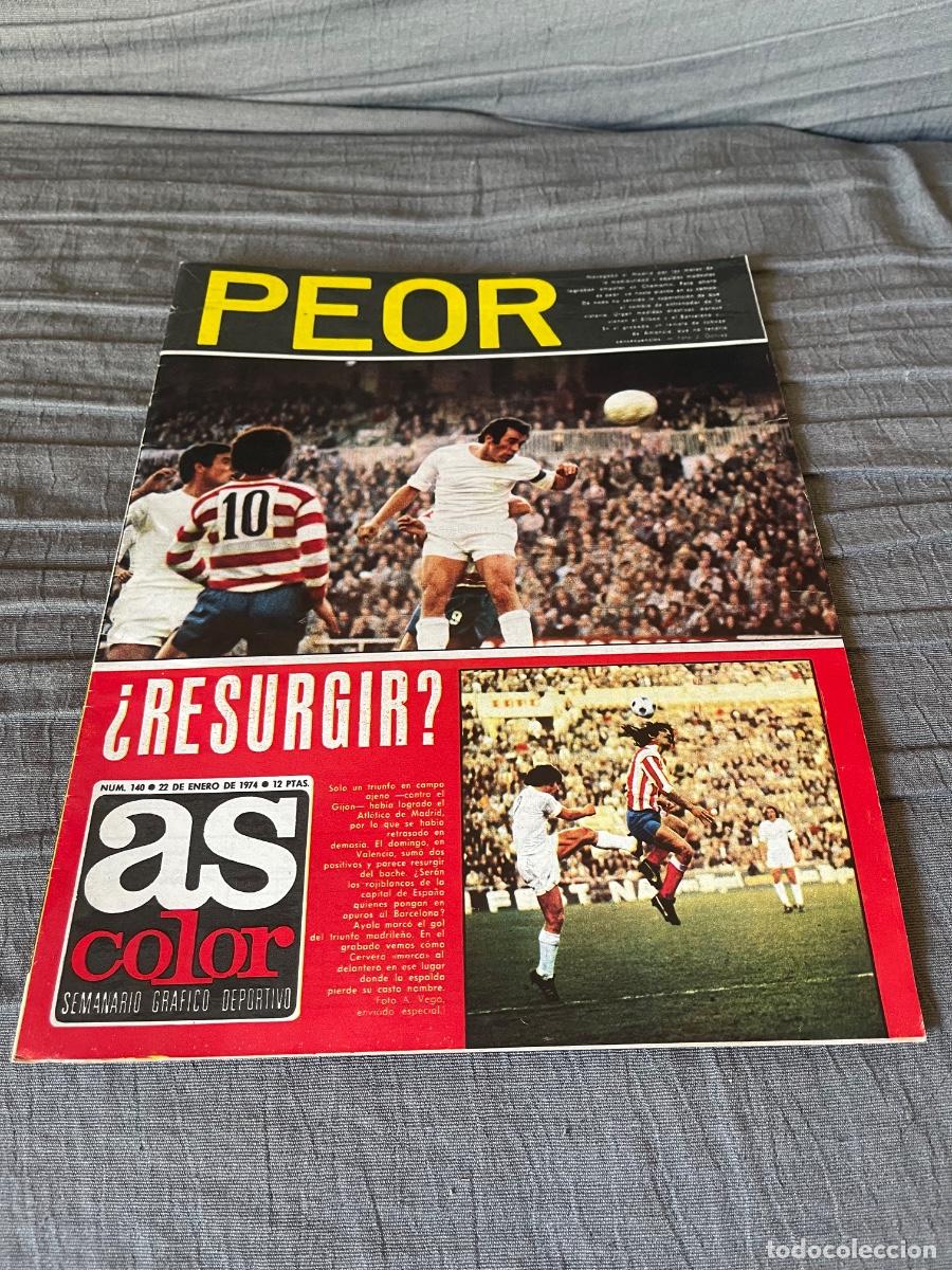 Coleccionismo deportivo: REVISTA PERIODICO AS COLOR N&ordm;140 NUMERO 140 P&Oacute;STER gitano Gim&eacute;nez