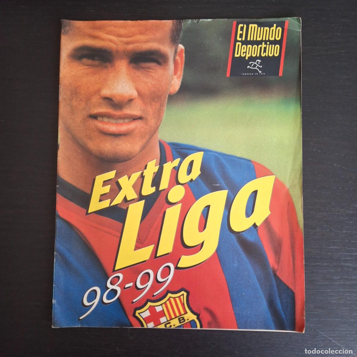 Coleccionismo deportivo: EXTRA LIGA 98-99 EL MUNDO DEPORTIVO - REVISTA FUTBOL BAR&Ccedil;A REAL MADRID ATLETICO BETIS VALENCIA CELTA