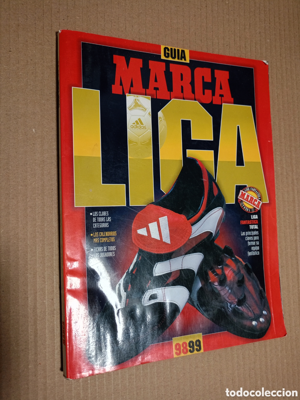 Coleccionismo deportivo: Guia de la Liga de futbol 1998/99 - Diario Marca