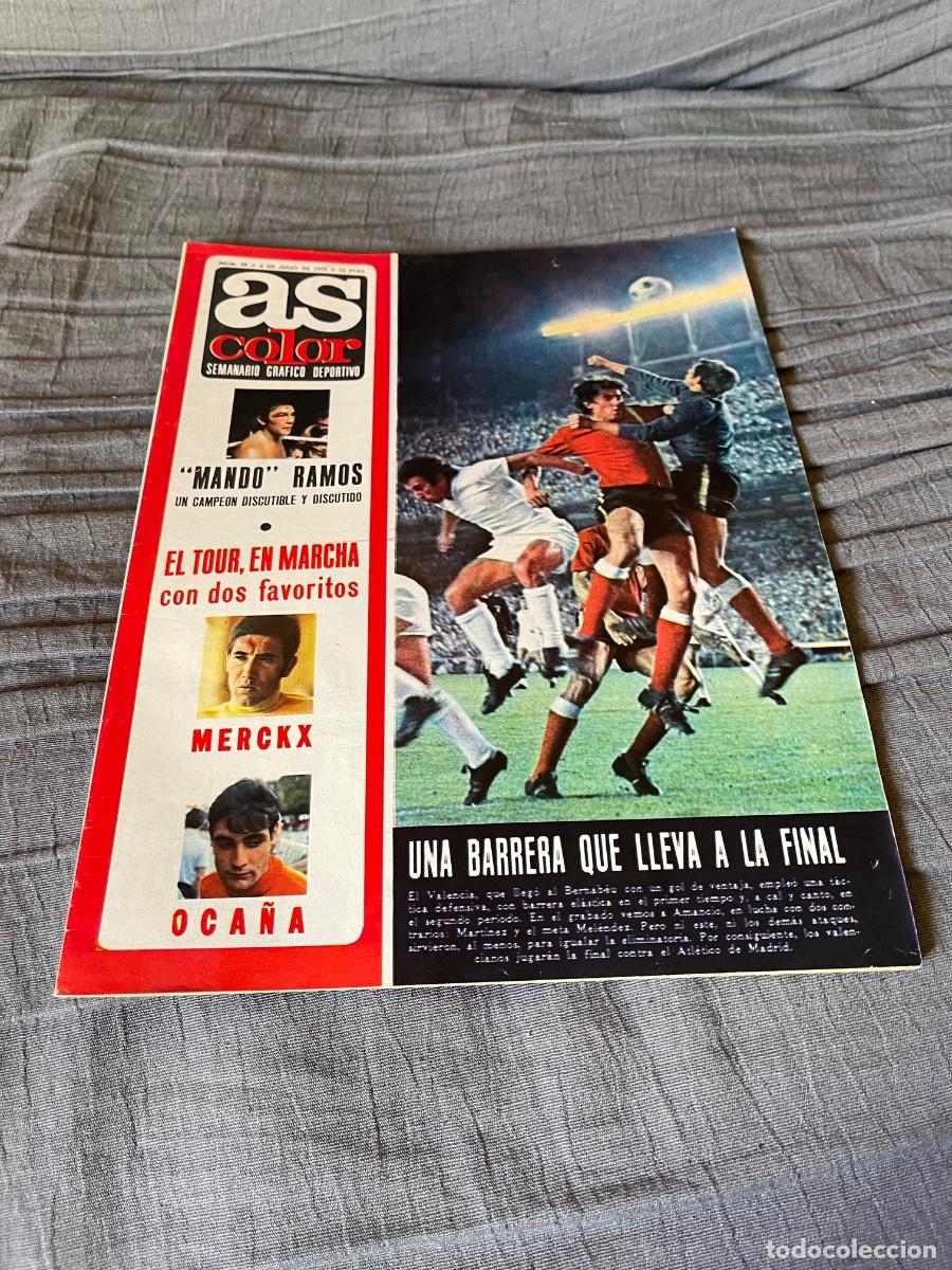 Coleccionismo deportivo: REVISTA AS COLOR N&ordm; 59 POSTER CENTRAL