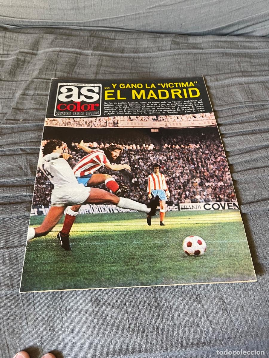 Coleccionismo deportivo: REVISTA PERIODICO AS COLOR N&ordm;57 NUMERO 57 CON POSTER