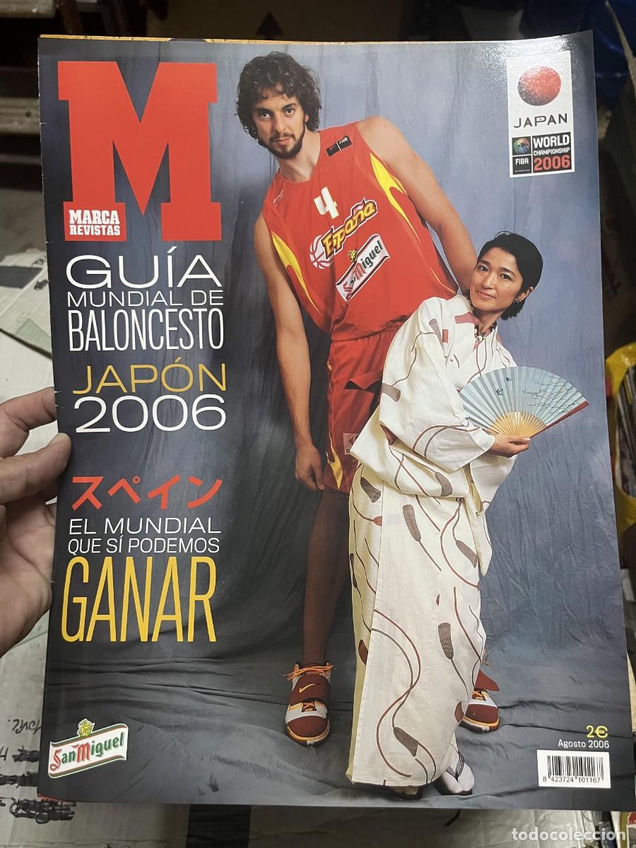 Coleccionismo deportivo: MARCA REVISTAS GUIA MUNDIAL DE BALONCESTO JAPON 2006 FIBA WORLD CHAMPIONSHIP PAU GASOL
