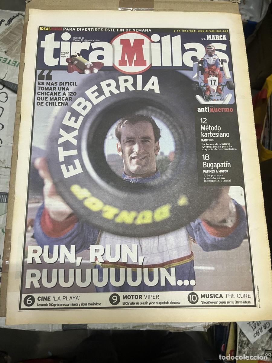 Coleccionismo deportivo: MARCA TIRAMILLAS # 55 (25-2-2000) ETXEBERRIA ATHLETIC BILBAO KART BUGAPATIN