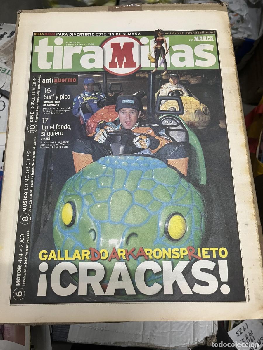 Coleccionismo deportivo: MARCA TIRAMILLAS # 48 (7-1-2000) THAILANDIA DOBLE TRAICION MOTOR 4X4 GALLARDO ARCARONS PRIETO